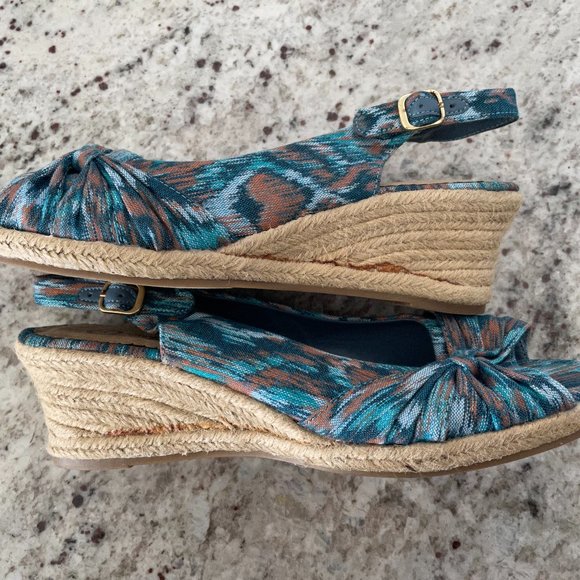 Bella Vita Wedge Sandals Colorful Women's 8.5M - Picture 7 of 8